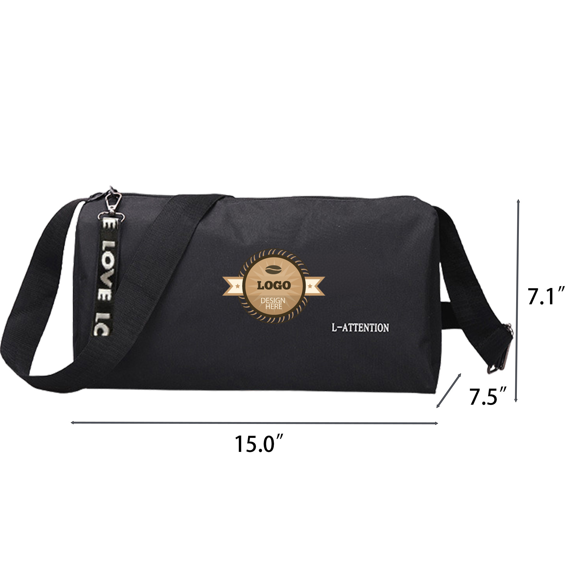 MOQ 50 Minimalist Travel Sling Bag for Fitness and Yoga 2