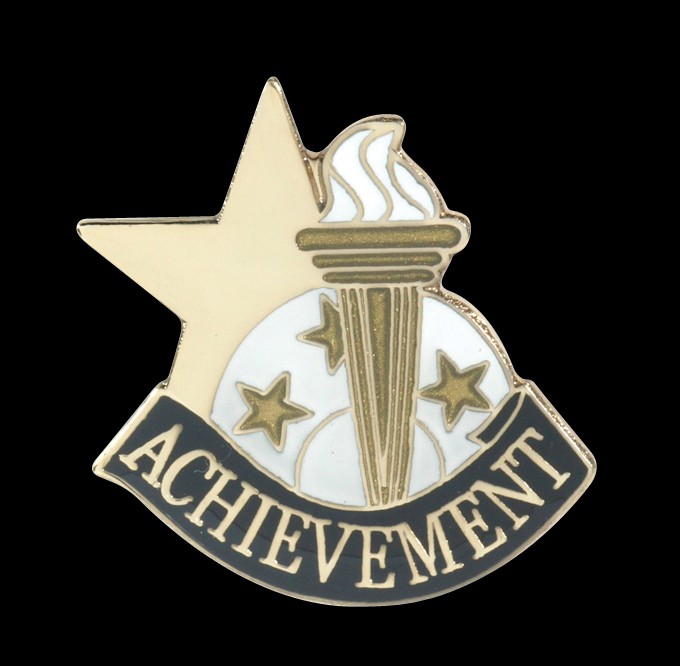 Achievement Academic Achievement Pin 2