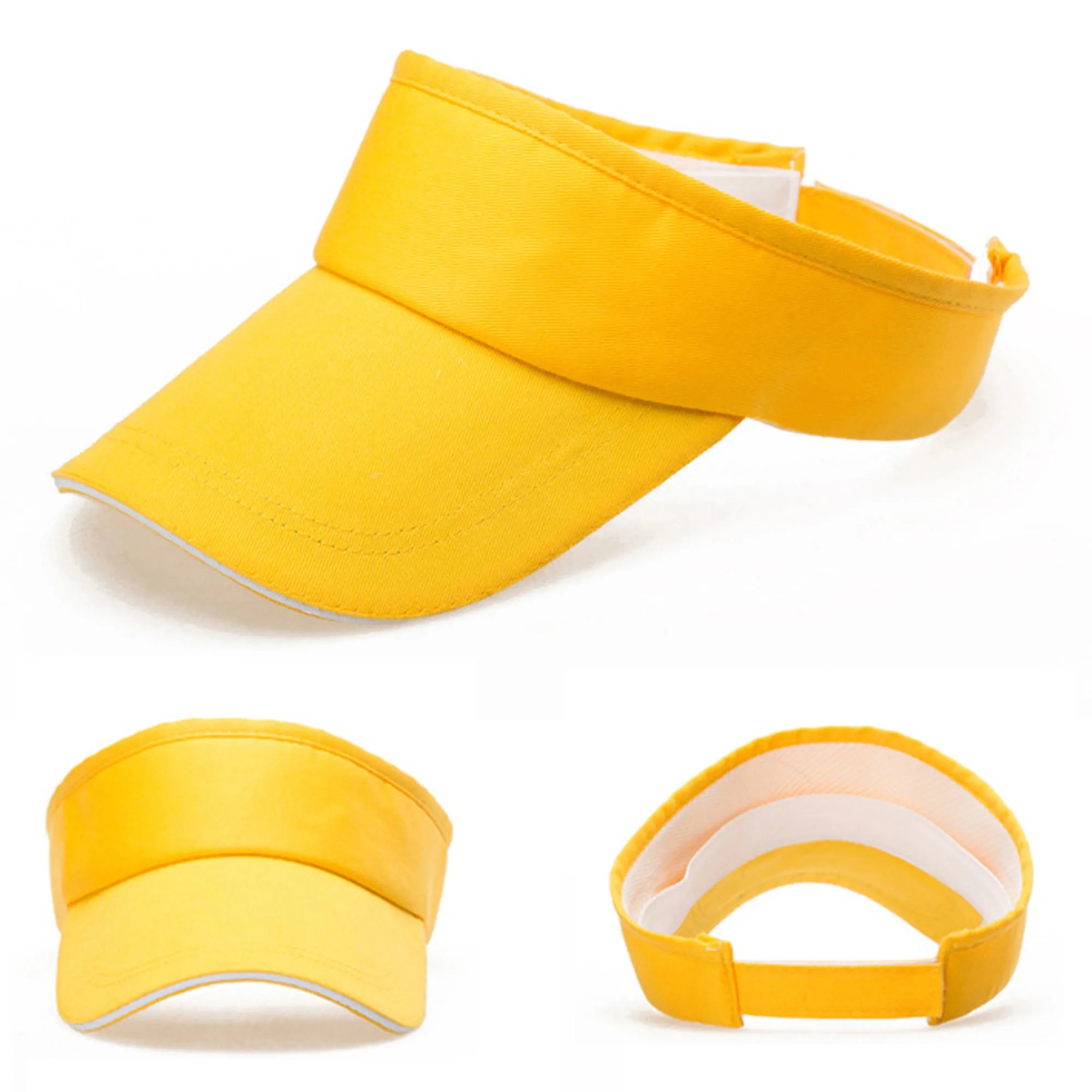 Athletic Cotton Visor Adjustable Cap 4
