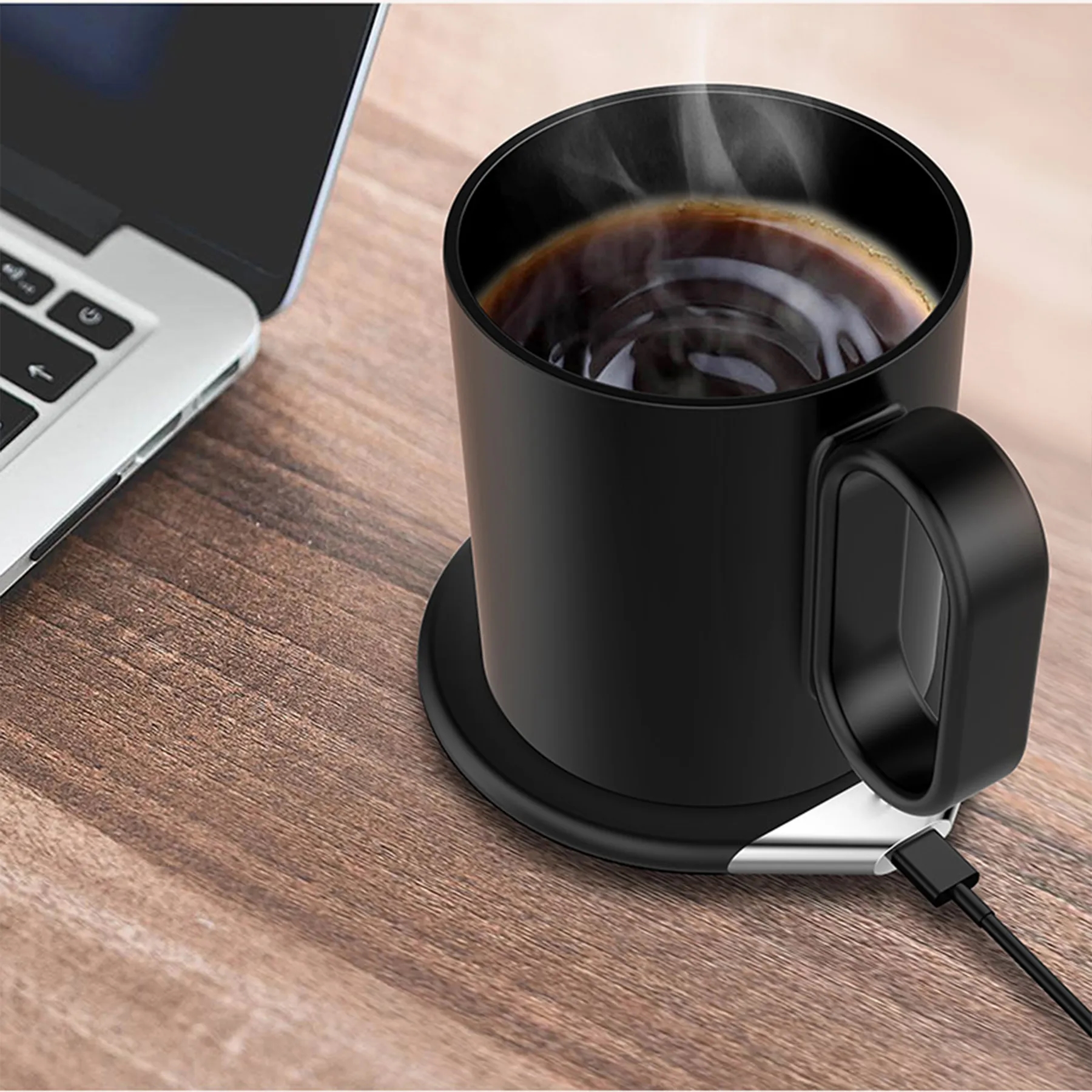 2-In-1 Coffee Mug Warmer & Wireless Charger 2