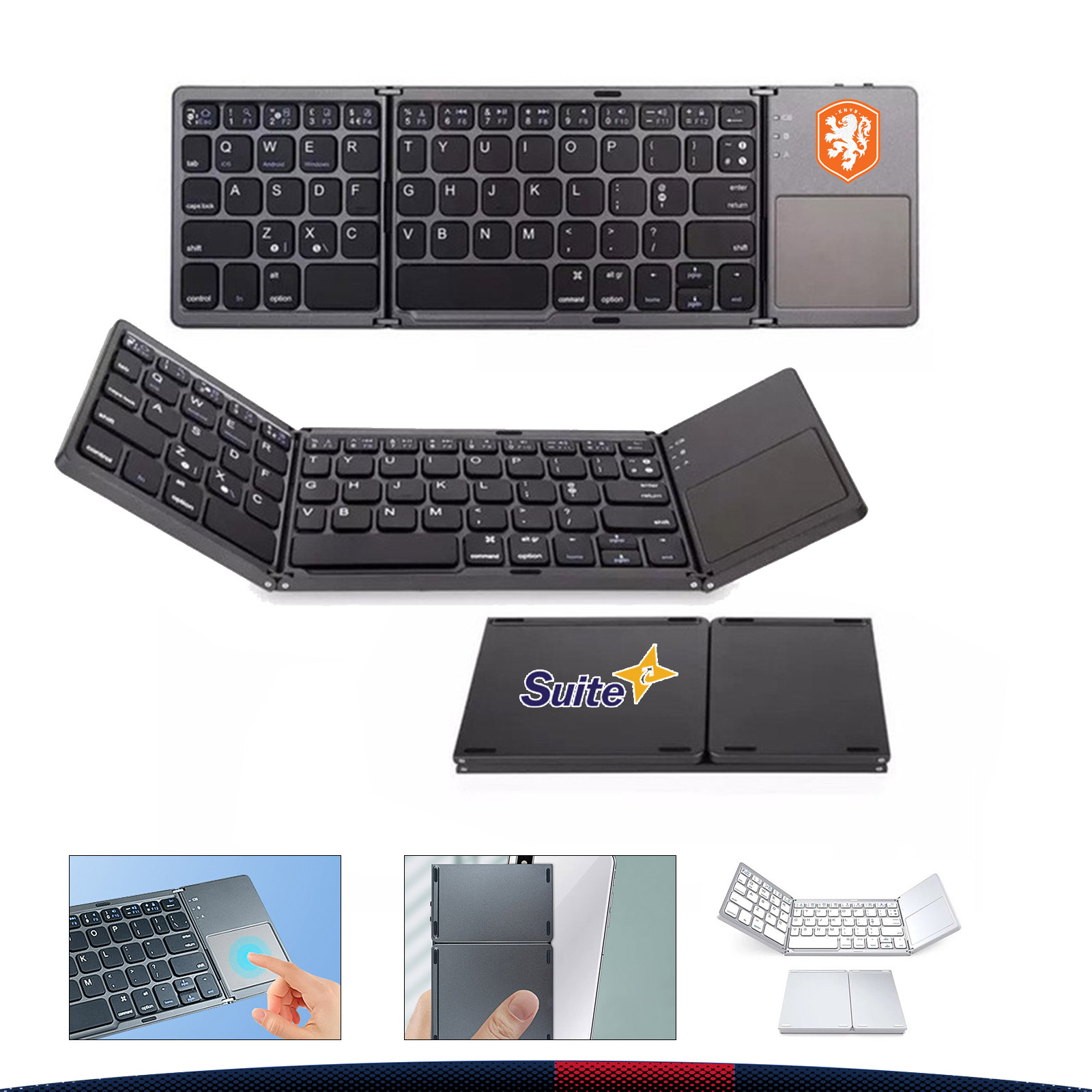 Tri-Fold Bluetooth Keyboard 2