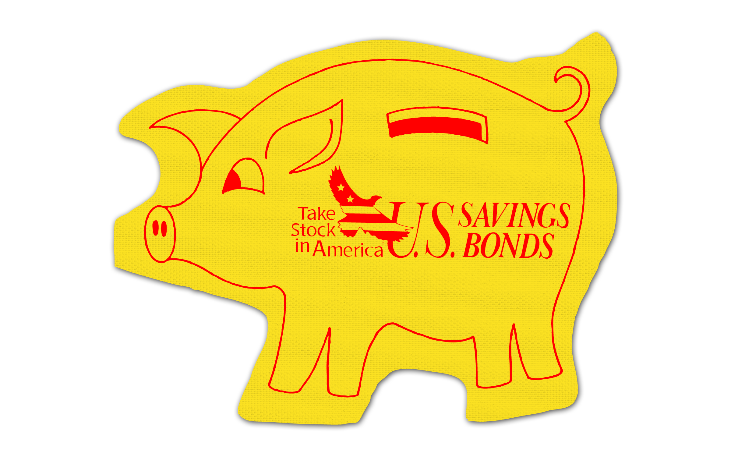 Piggy Bank Vinyl Jar Opener 5PG 93