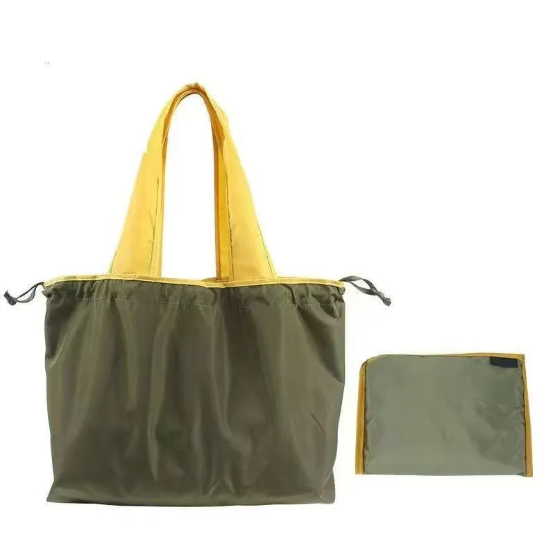 Waterproof Oxford Cloth Blank Folding Shopping Bag 4