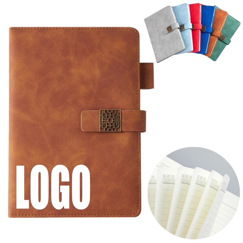 PU Leather A5 Business Conference Travel Journal Notebook 8