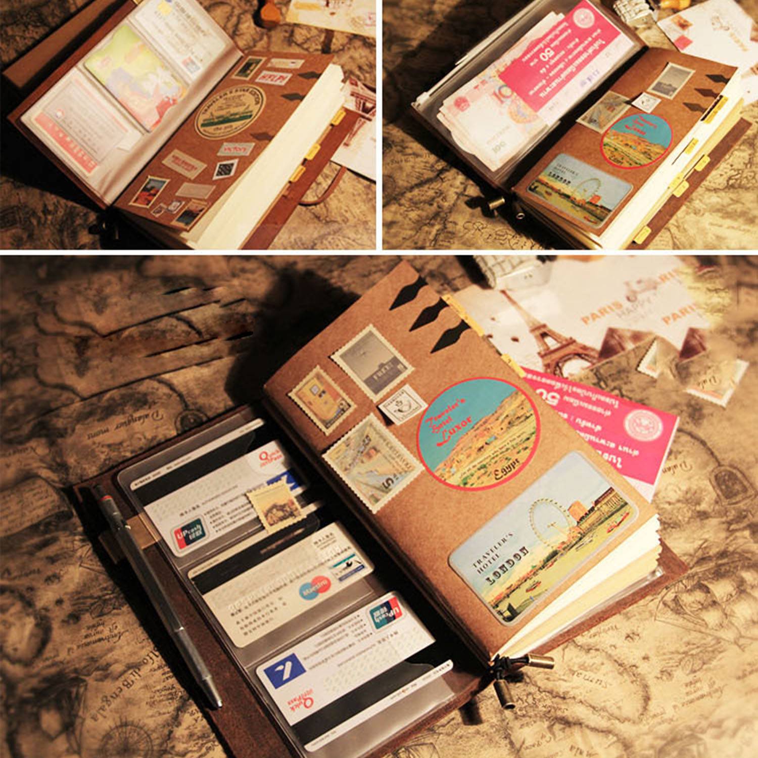 Genuine Leather Handbook cowhide Notebook 4