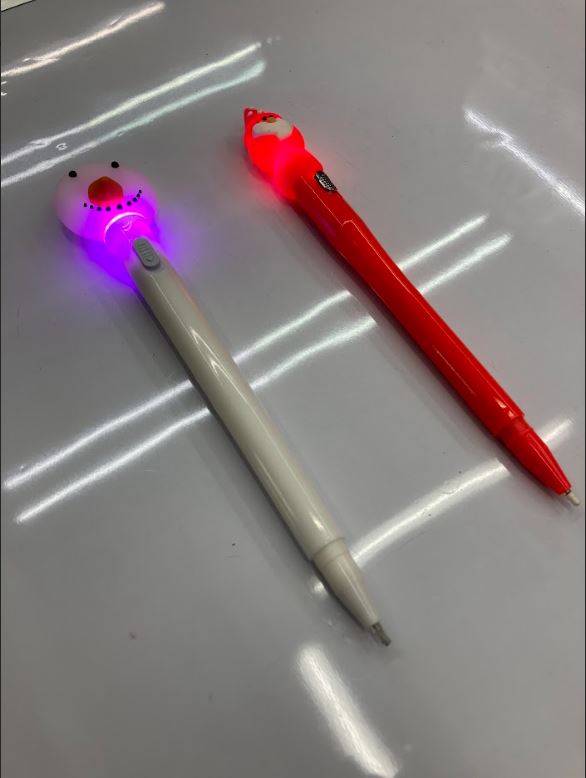 Christmas Novelty Light Up Pen 7