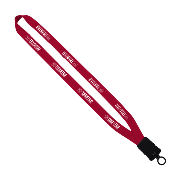 5/8" Polyester Lanyard with Plastic Snap Buckle Release 17