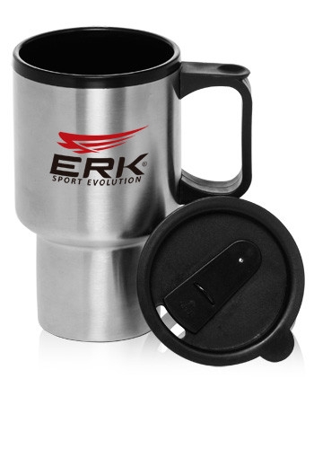 14 oz Travel Mug Stainless Steel 1