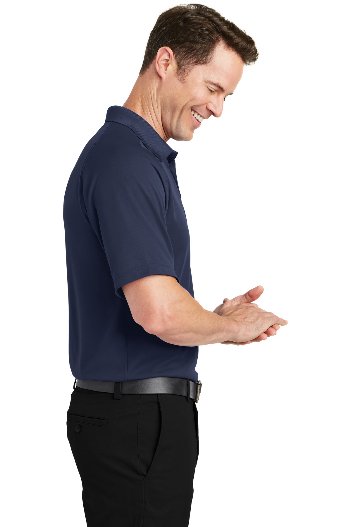 Sport-Tek Dry Zone Raglan Polo. T475 6