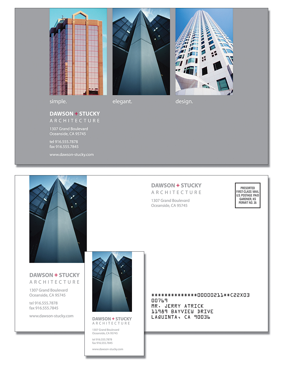 Magna-Seal Postcard (8.5x5.25) - Laminated with Business Card Magnet (25 mil.) - 14 pt. 3