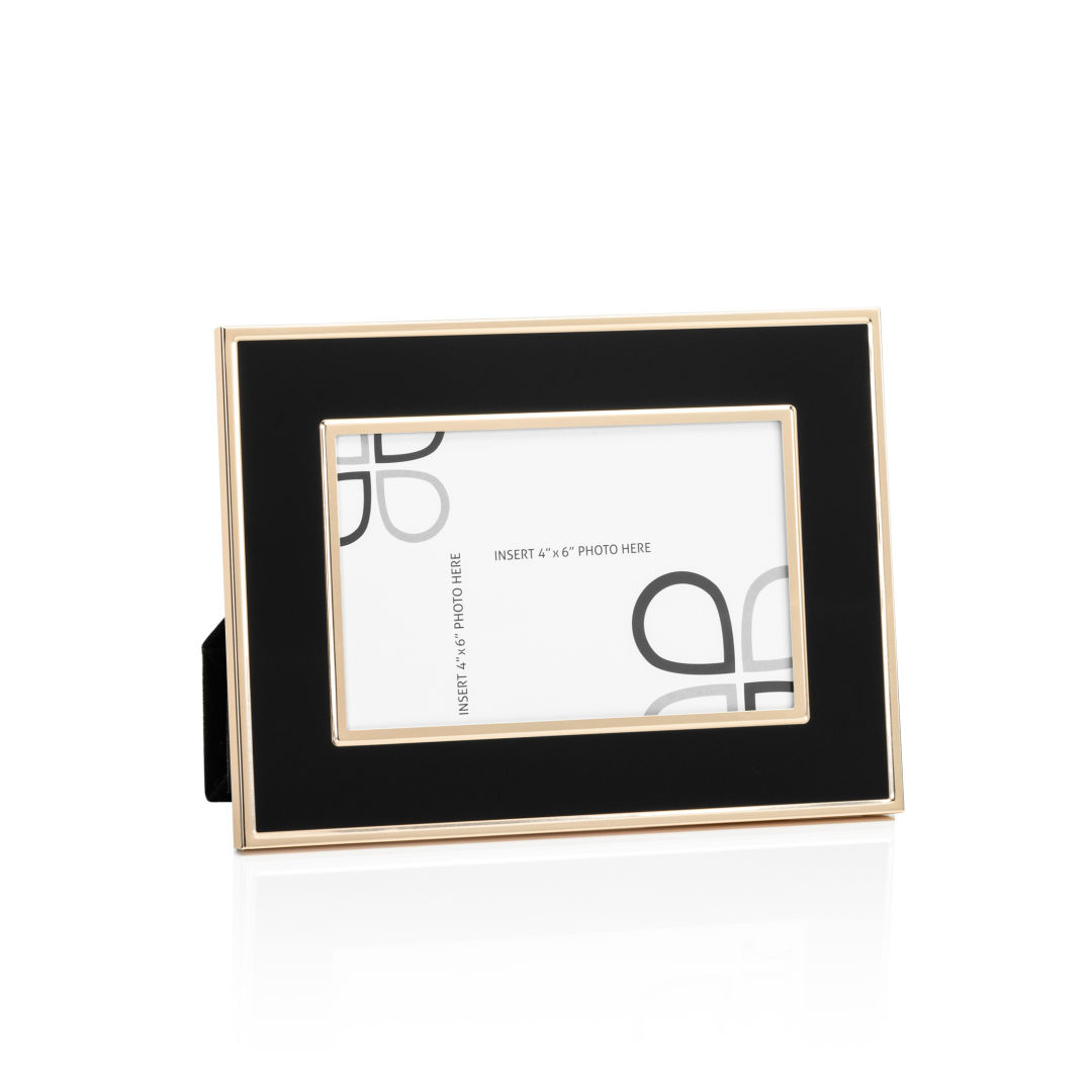 Grenada Frame - Black/Rose Gold 16