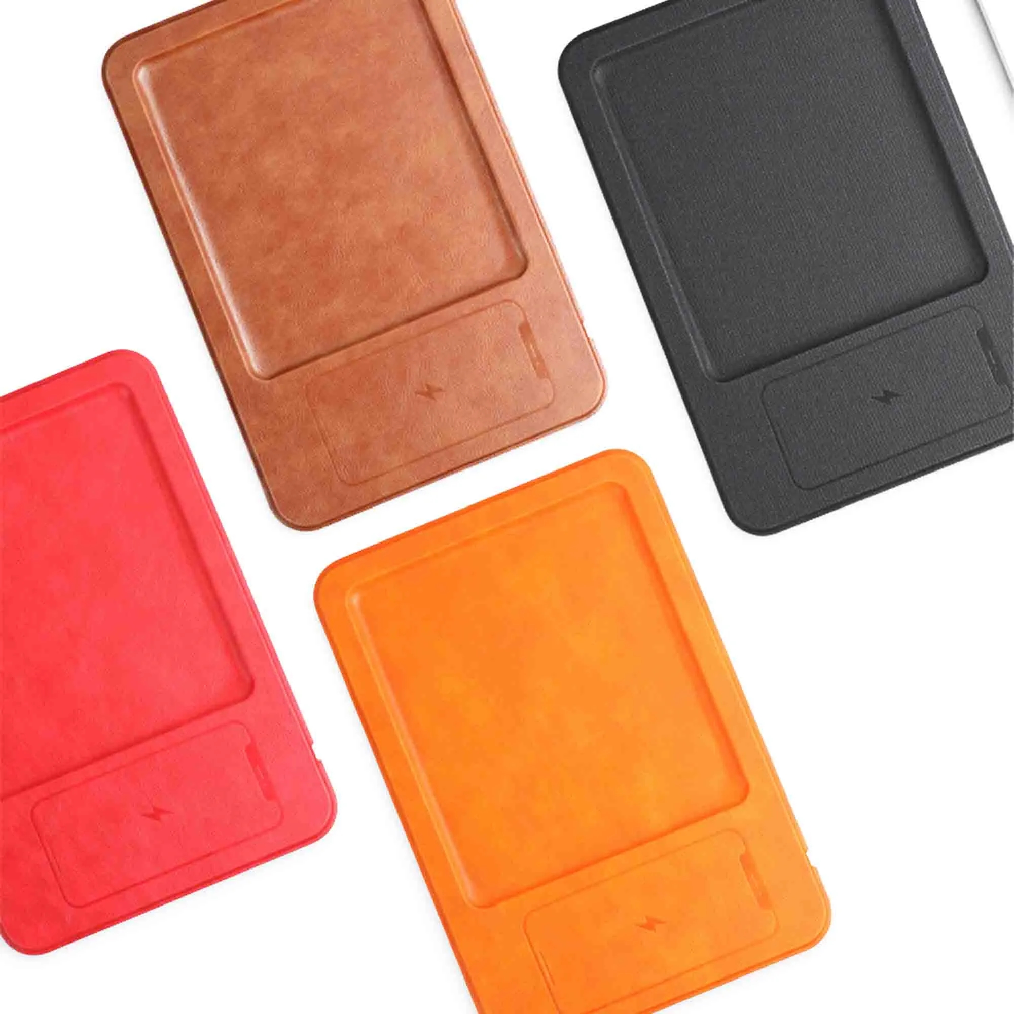PU Leather Wireless Charger Station and Valet Tray