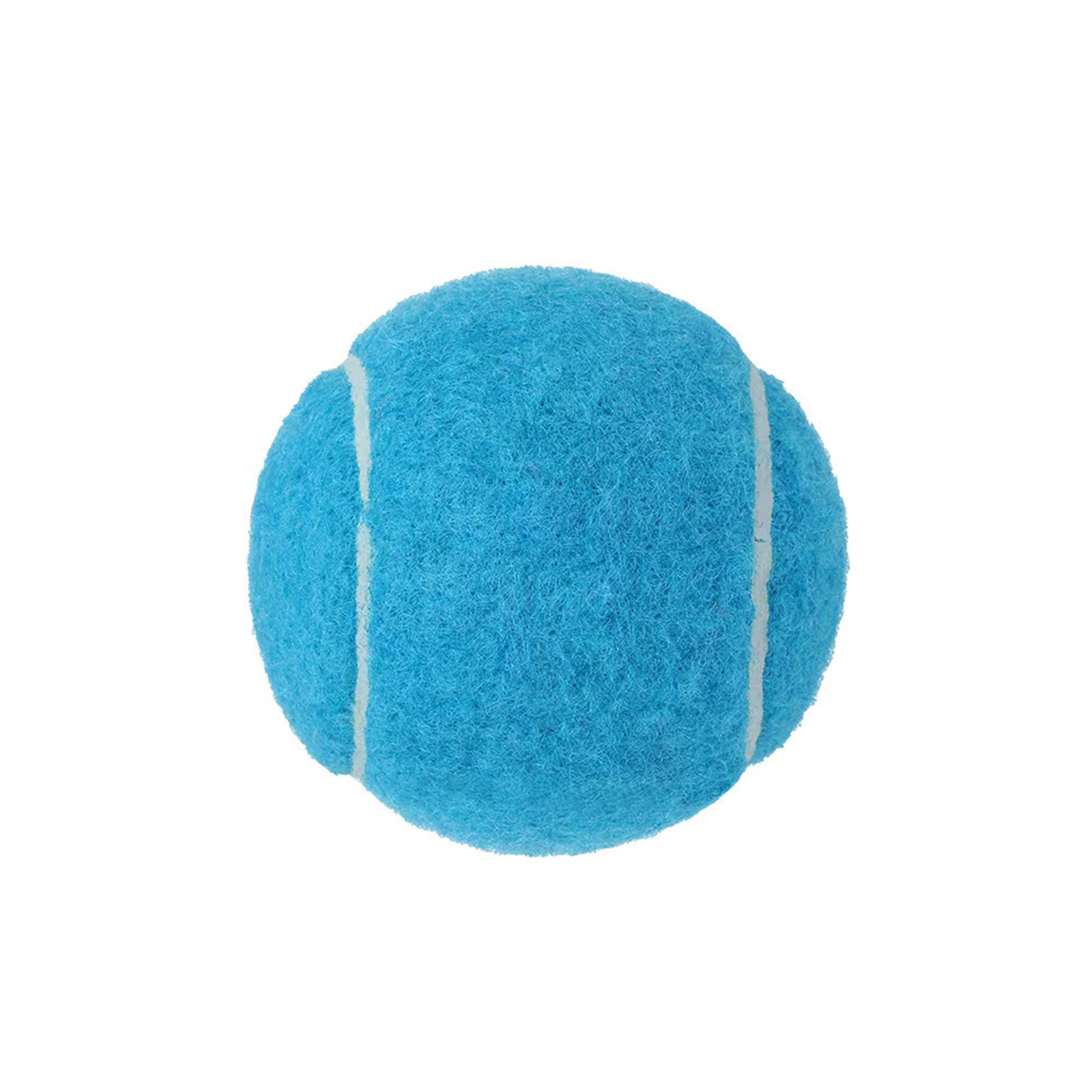 Training Fetch Rubber Felt Ball 2.5" 17