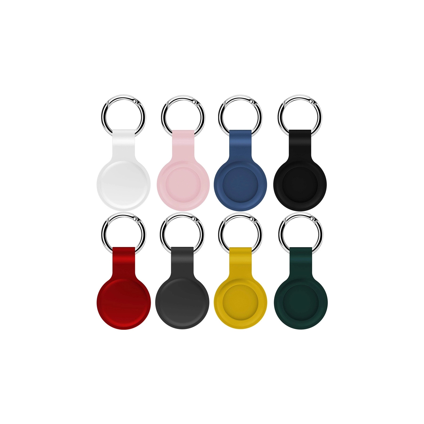 Airtags Cover / Round Case with Keyring 3