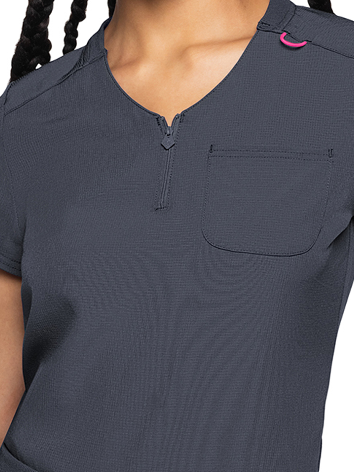 Med Couture - MC AMP - Women's 1-Pocket V-Neck Top 33