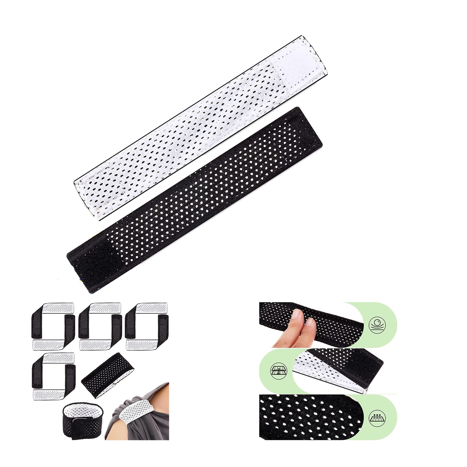 Softball Sleeve Holder Shirt Sleeve Clip Sleeve Strap 2