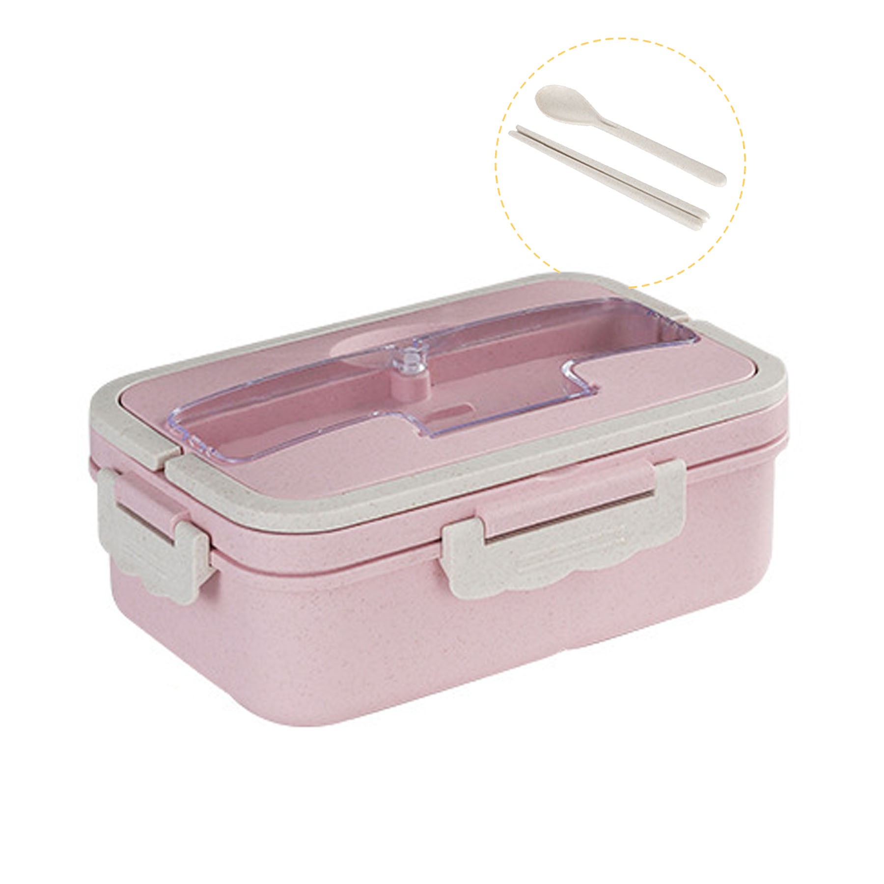Portable Wheat Straw Bento Box 3