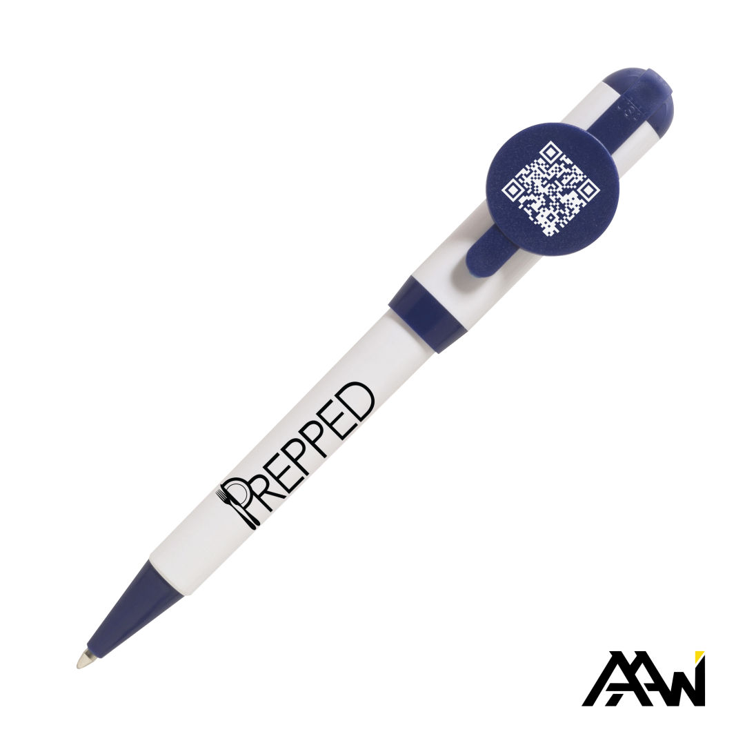 Jumbo QR Billboard Twist Pen - Colored Accent 7