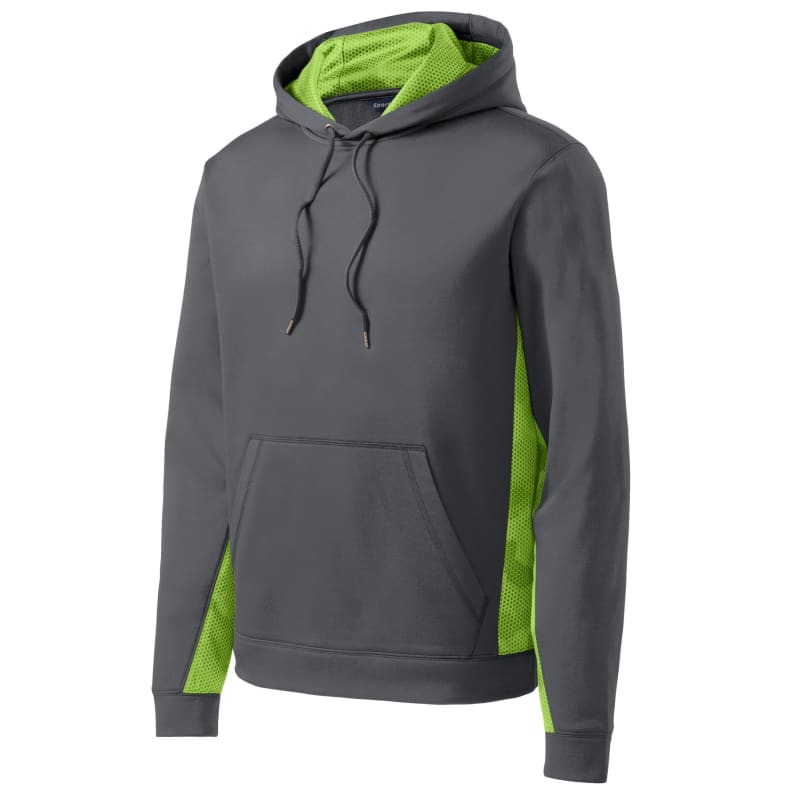 Sport-Tek Sport-Wick CamoHex Fleece Colorblock Hooded Pullover., custom hoodie or sweatshirt with logo imprint 23