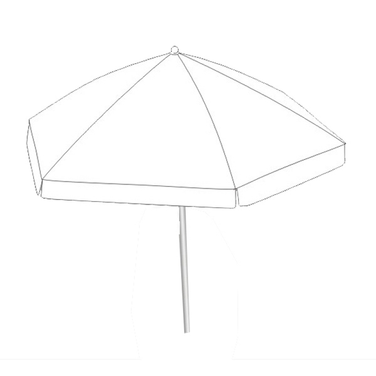 Beach umbrella