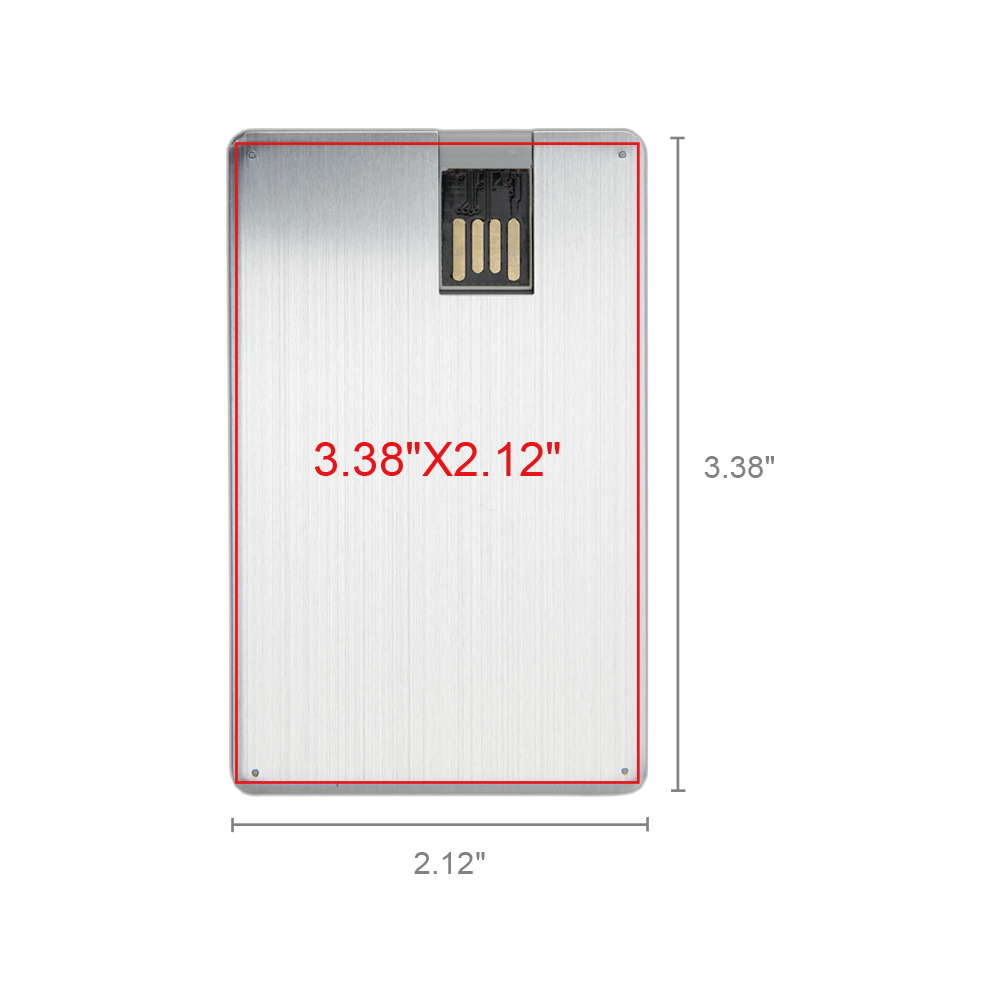 Plano Aluminum Card USB