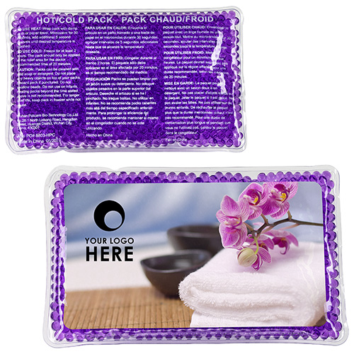 Treat Yourself Large Rectangle Aqua Pearls™ Hot/Cold Pack 4