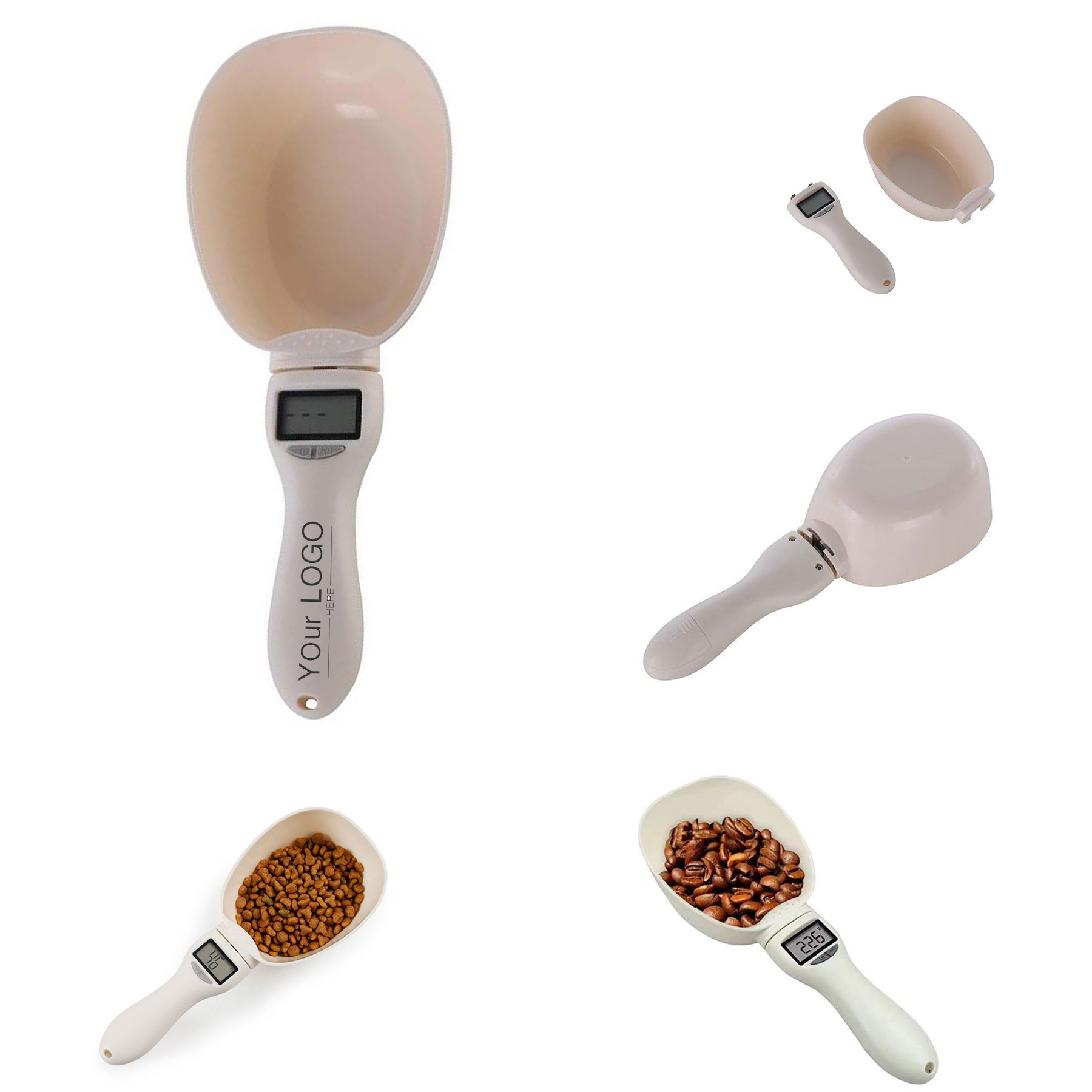 Big Size Digital Measuring Spoons With Scale 1