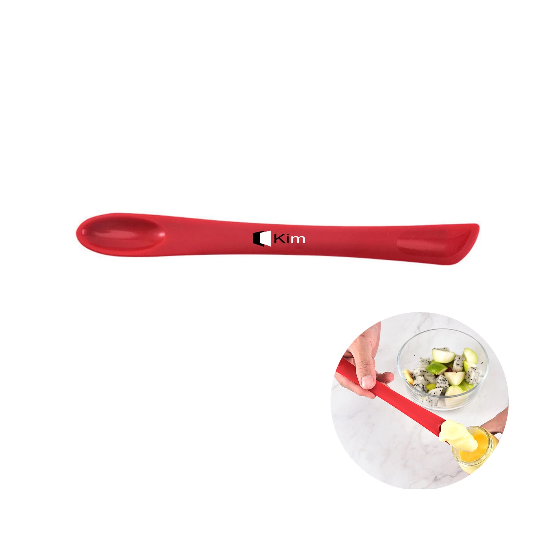 Cream Double Head Scraper 2