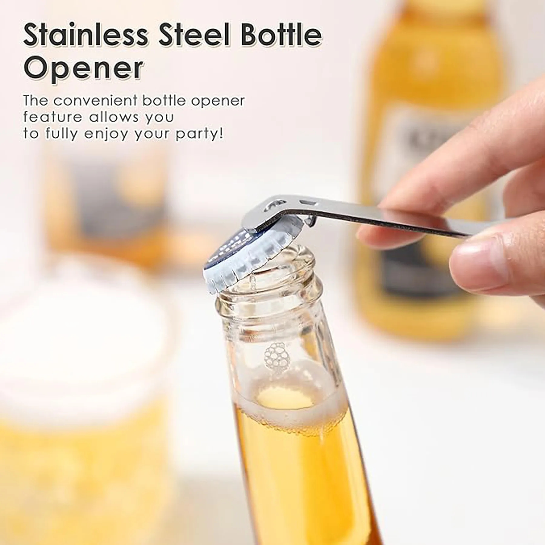 Stainless Steel Hand Held Can Opener 4