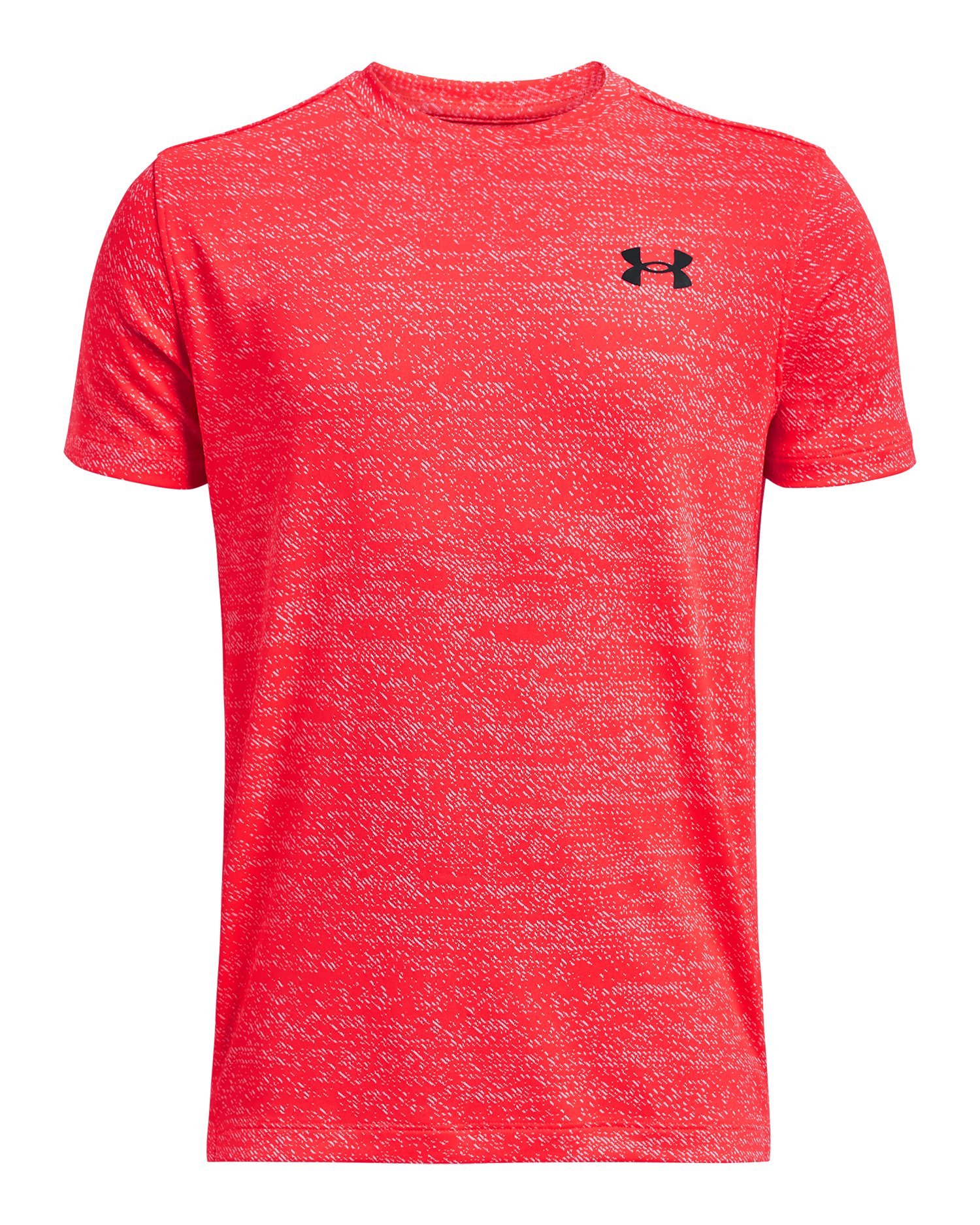 UA Tech Vent Jacquard Boys' Short Sleeve 3