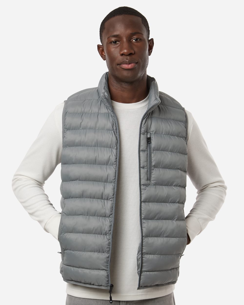 Men's Lightweight Poly-filled Packable Vest - 26717 28