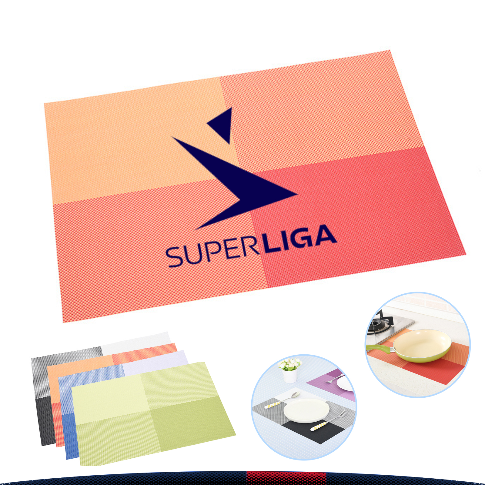 Rectangular PVC Table Mat 8