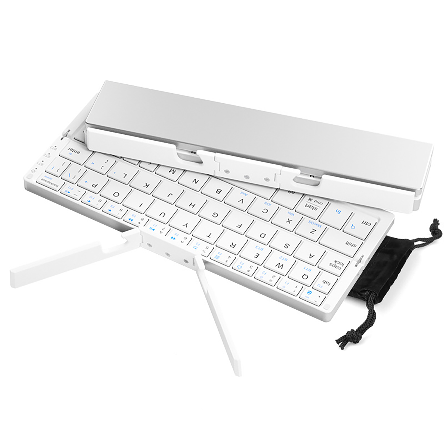 Compact Foldable Bluetooth Keyboard for Multi-Device 6