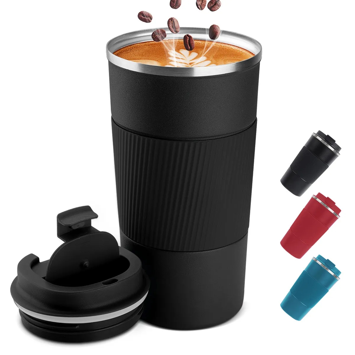 12oz Travel Mug Insulated Coffee Cup 8