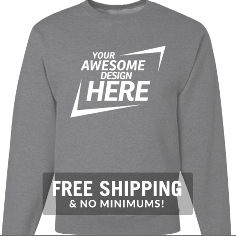Custom Sweatshirts, custom hoodie or sweatshirt with logo imprint 4