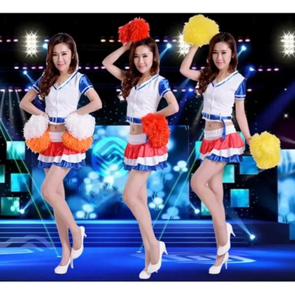 1 Pair Cheap Cheerleading Poms 6