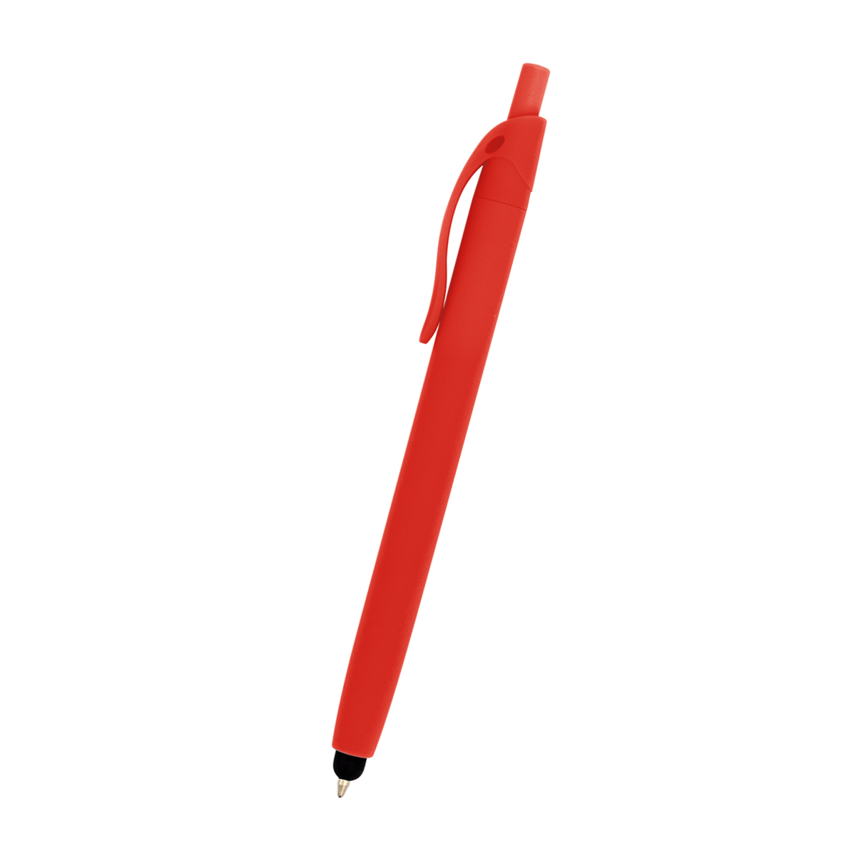 Zinnia Rubberized Pen With Stylus 21