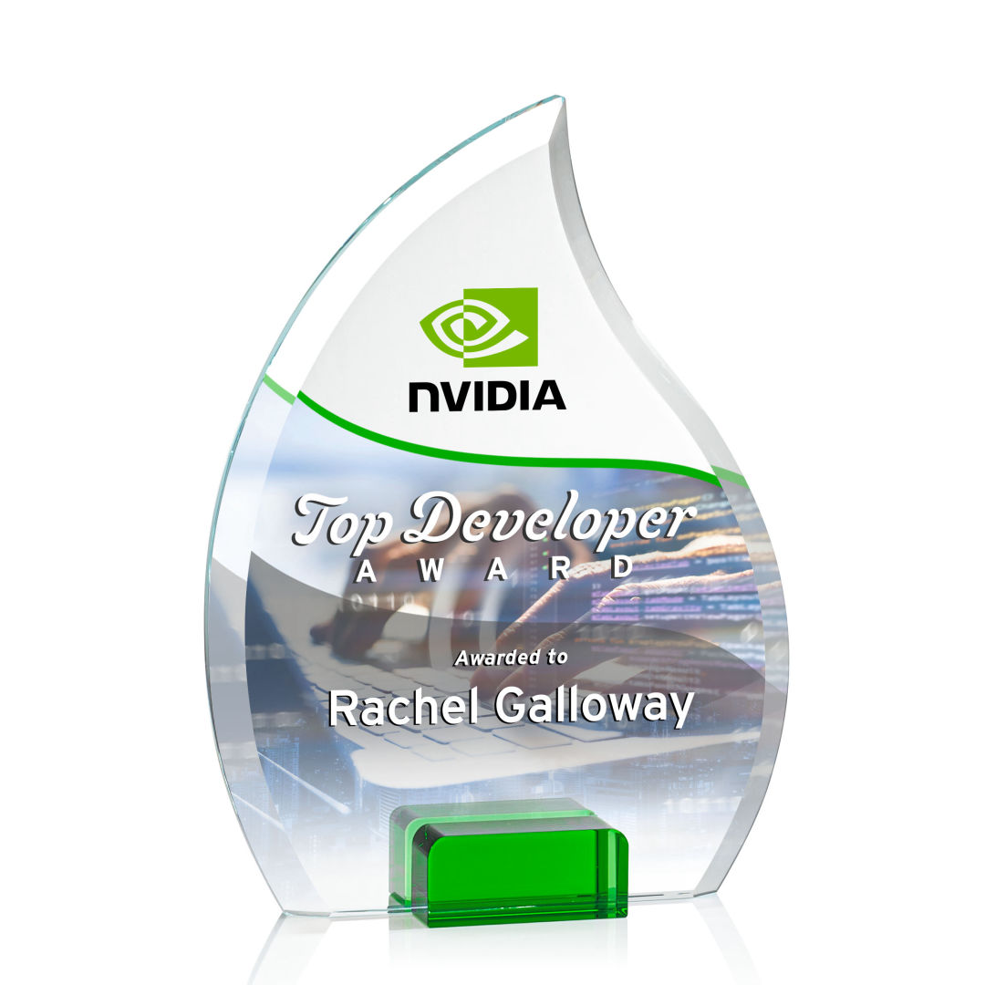Romy VividPrint™ Award - Green 6