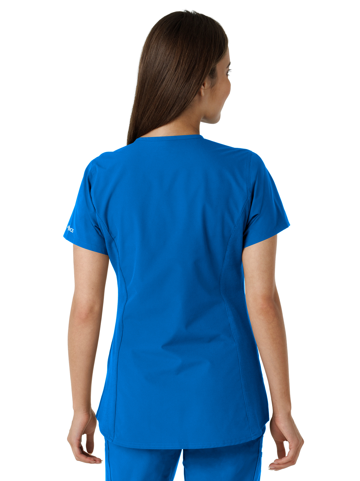 Carhartt Scrubs - Force Essentials Women's Notch Neck Tunic Knit Panel Top 13