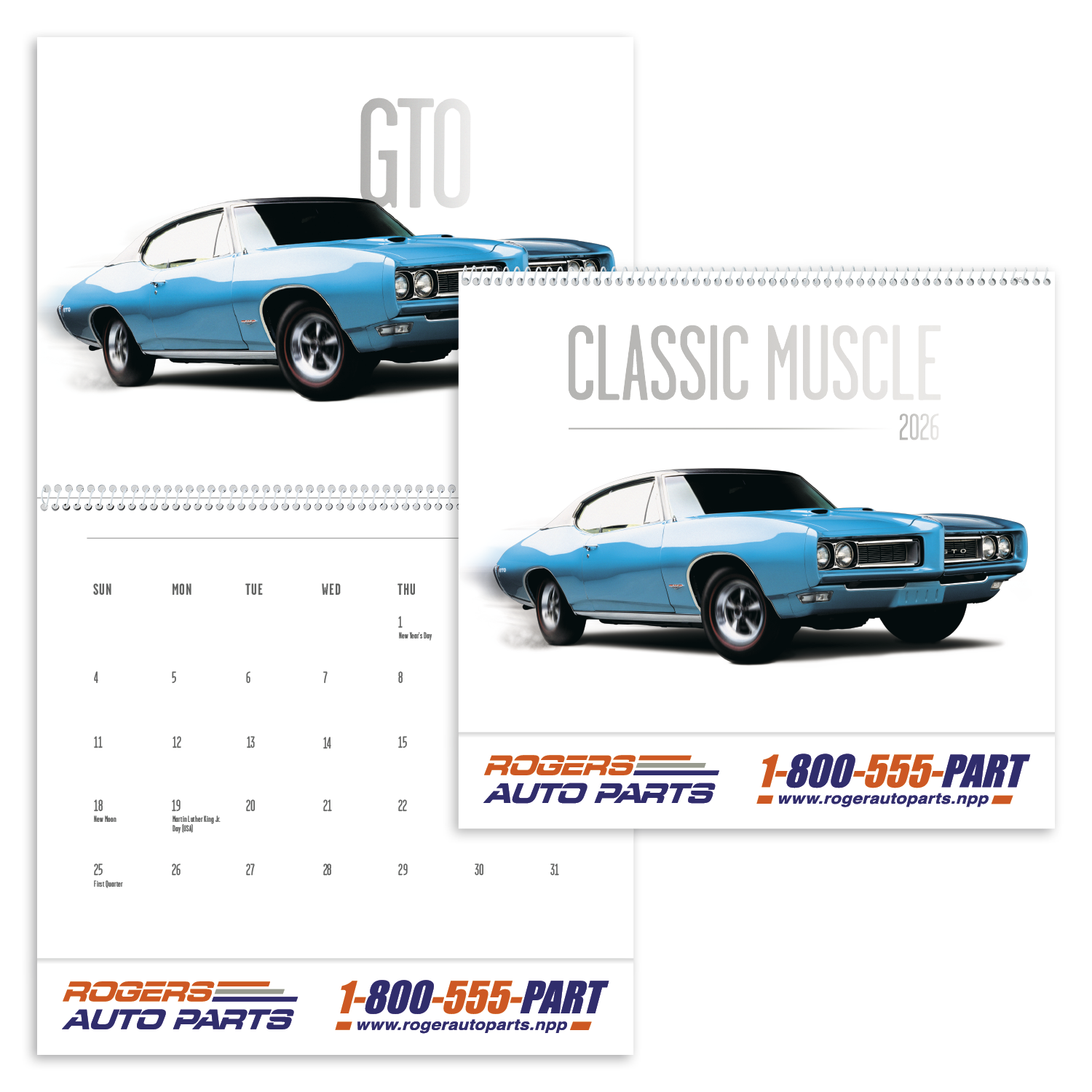 Triumph® Calendars Classic Muscle Cars Calendar 57