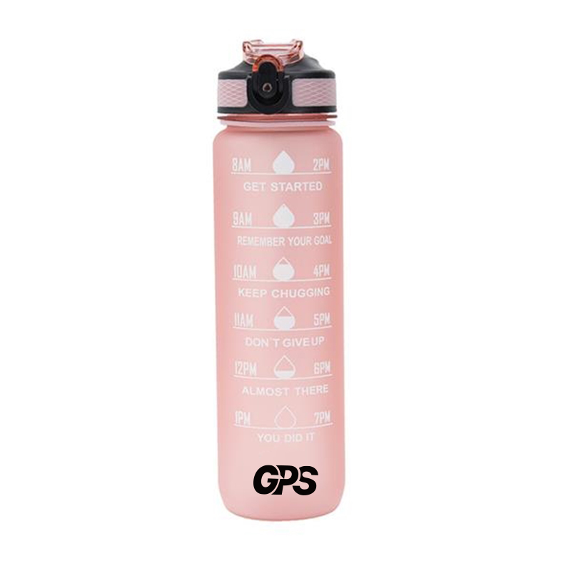 1L Gradient Motivational Water Bottle 2