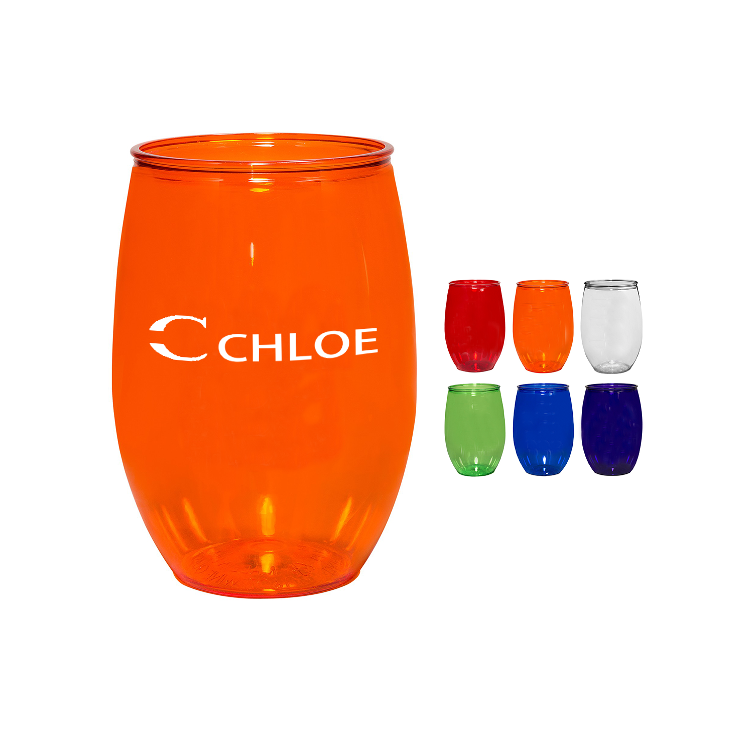 16 Oz. Stemless Wine Glass 1