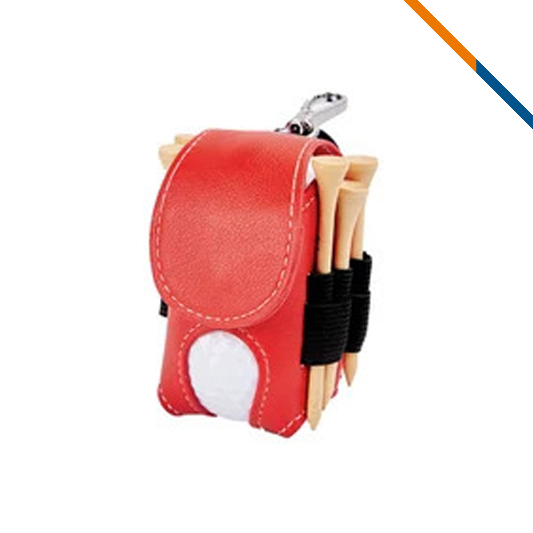 Pulsex 3in1 PU Leather Golf Ball Pouch 5