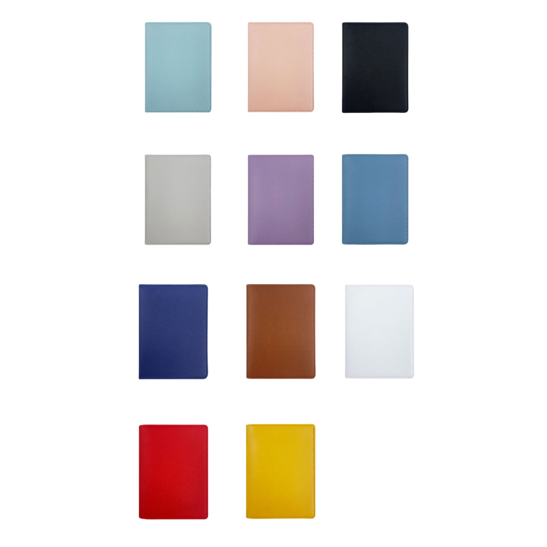 PU Leather Passport Holder with Card Slots 13