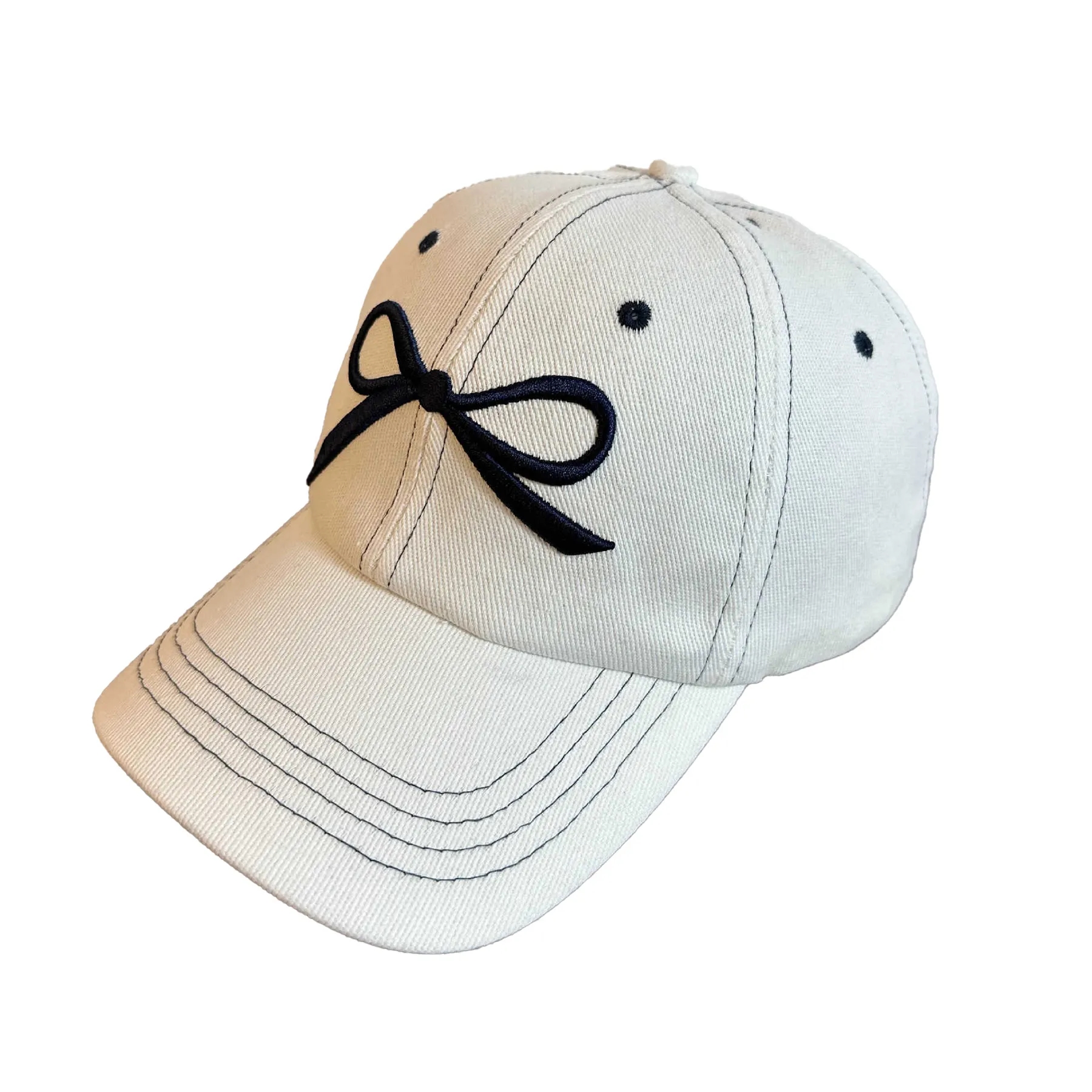 Cotton Versatile Bow Duck Tongue Hat 5