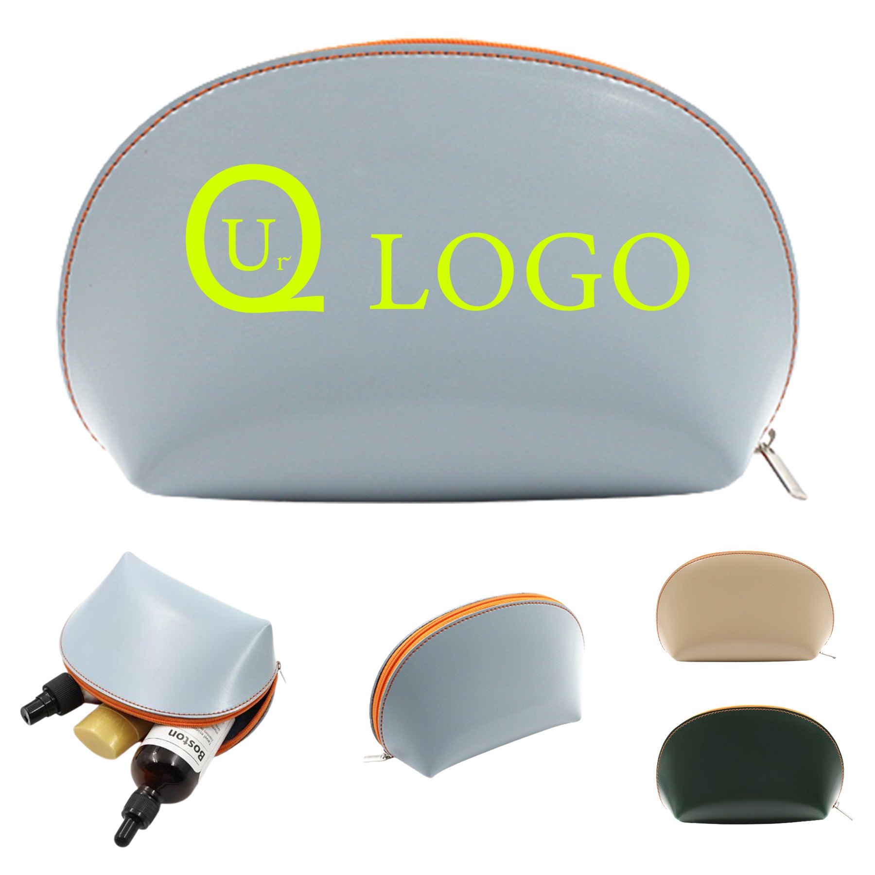 Pu Shell Cosmetic Bag