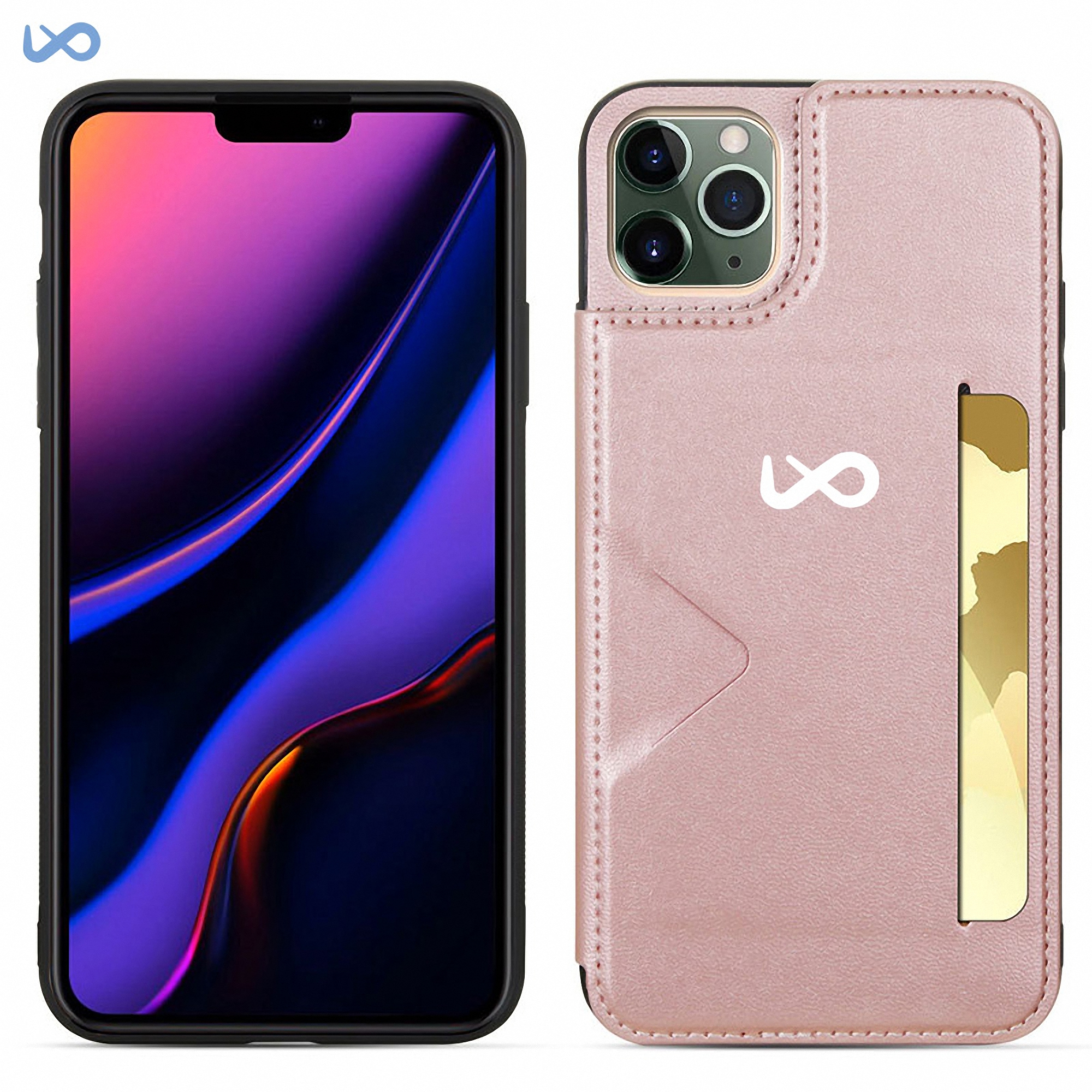 Faux Leather Phone Case with Card Holder 5