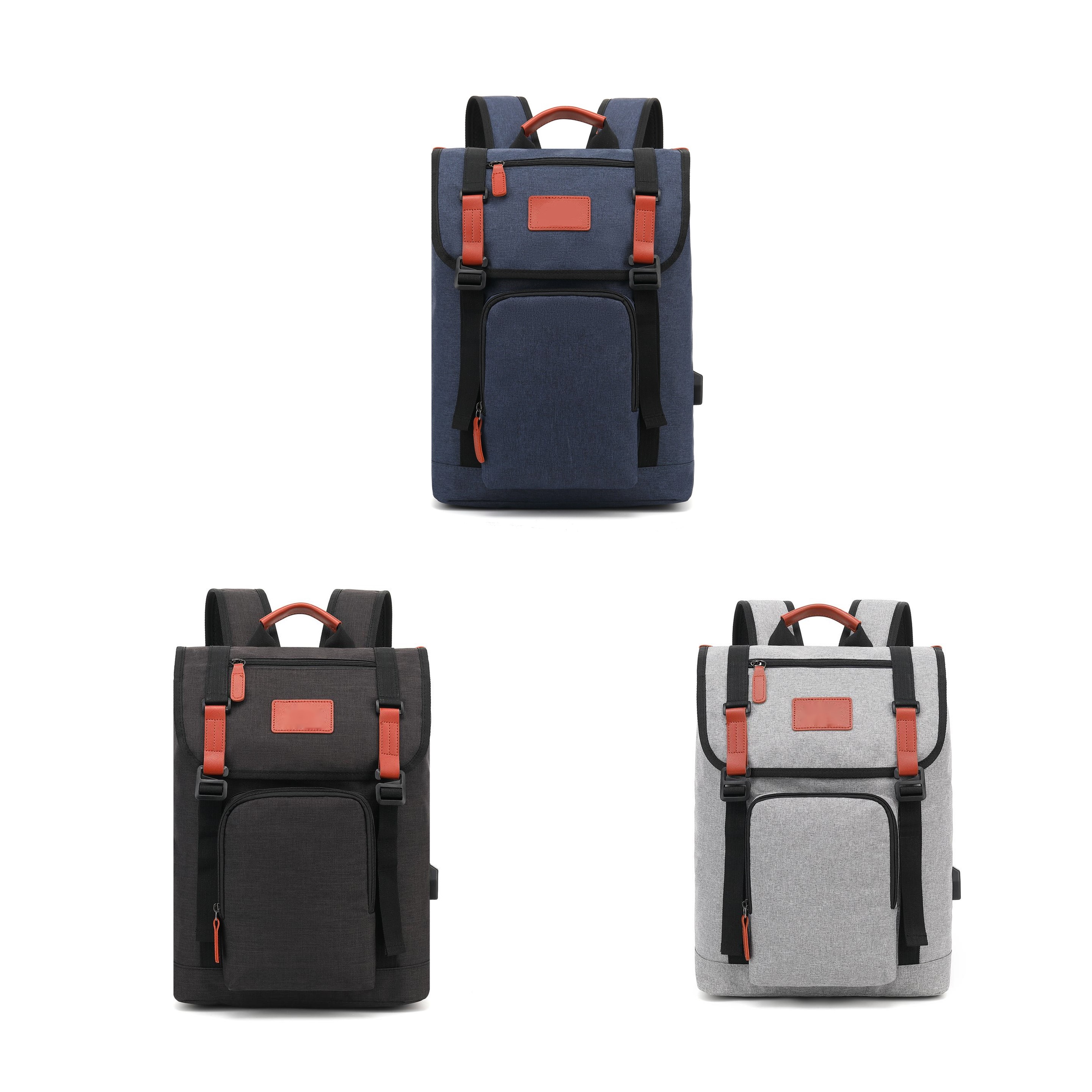 Travel Laptop Backpack with Charging Port (direct import) 4