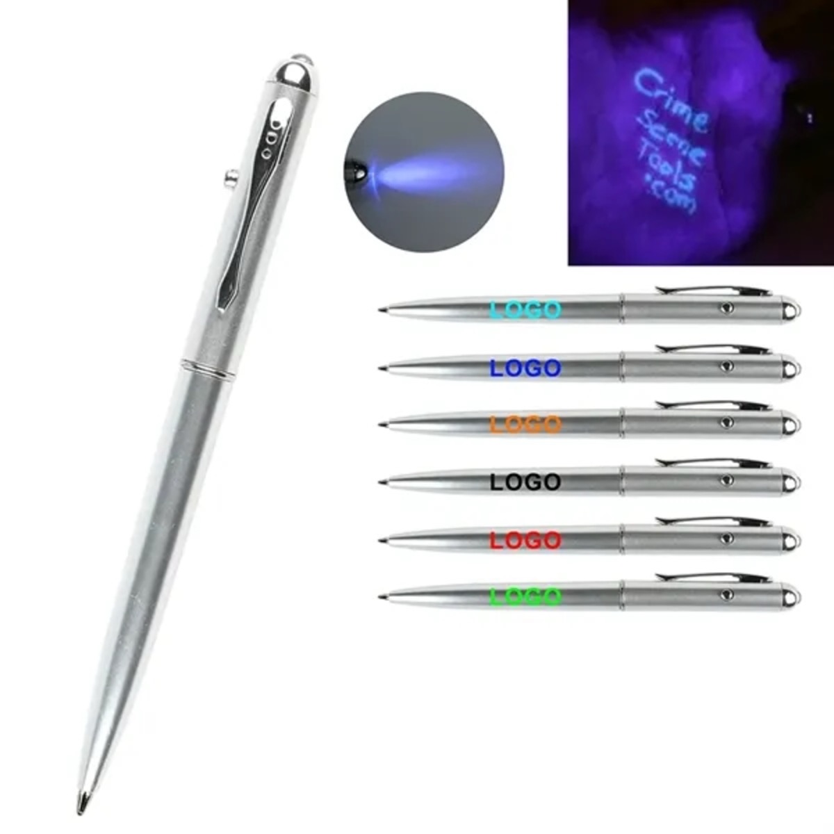 Invisible Ink Pen With UV Light Secret Message 1