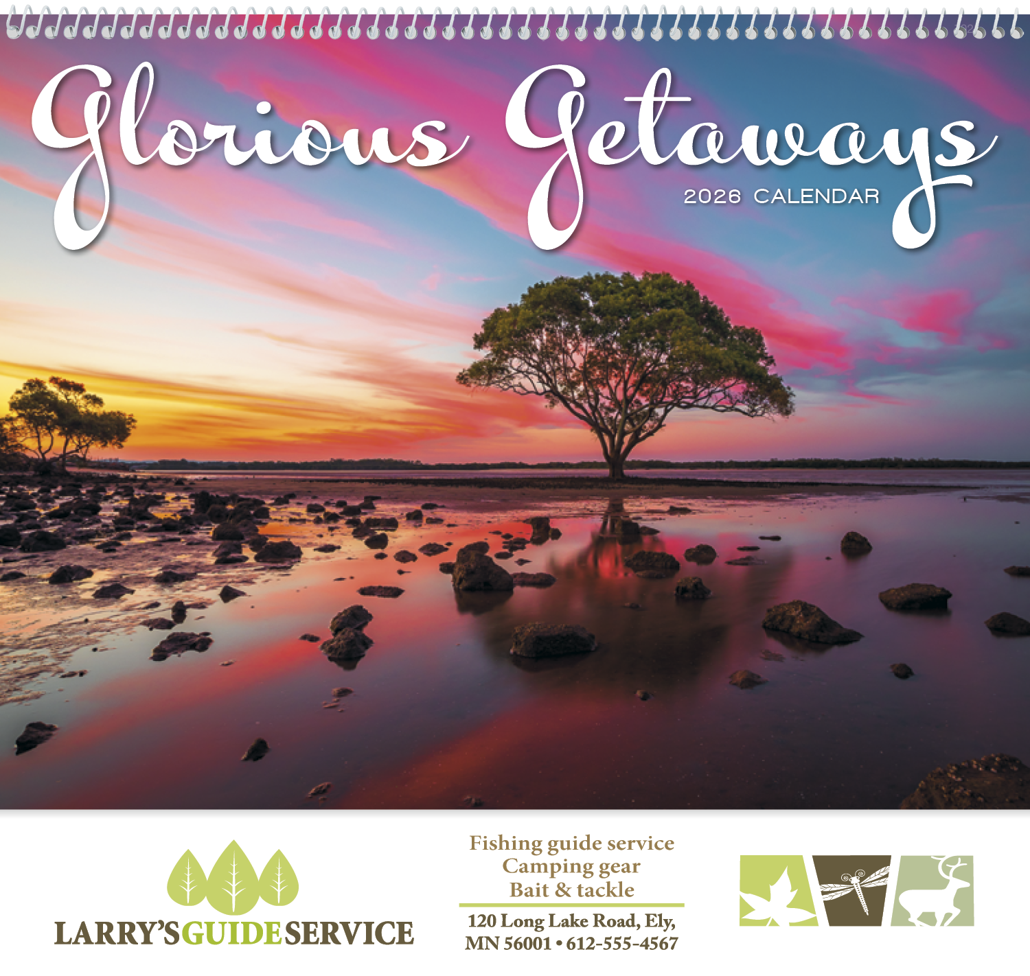 Good Value™ Glorious Getaways - Spiral Calendar 7